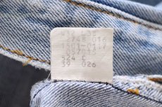 画像6: 80s USA製 Levi'sリーバイス 501 ダメージ デニムパンツ w32★122 (6)