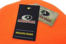 画像5: 未使用★MOSSY OAK 無地 アクリル ニットキャップ 蛍光オレンジ★ニット帽 (5)