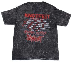 画像3: KNOTFEST ROADSHOW 2022 Slipknot Cypress Hill Ho99o9 コットン バンドTシャツ 黒 L (3)