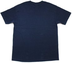 画像3: メキシコ製 FedExフェデックス ロゴ コットンTシャツ 紺 XL (3)