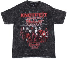 画像2: KNOTFEST ROADSHOW 2022 Slipknot Cypress Hill Ho99o9 コットン バンドTシャツ 黒 L (2)