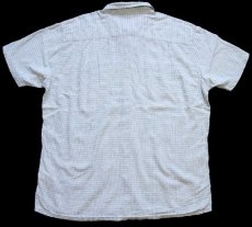 画像2: patagoniaパタゴニア Back Step Shirt バック ステップ チェック 半袖 ヘンプ×オーガニックコットンシャツ XL (2)