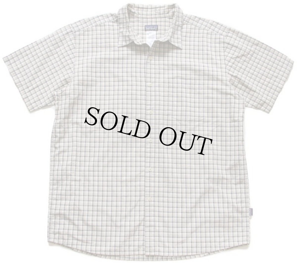 画像1: 00s patagoniaパタゴニア Pragmatist Shirt チェック 半袖 オーガニックコットンシャツ SML XL (1)