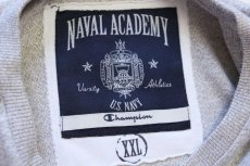 画像4: Championチャンピオン U.S.NAVY NAVAL ACADEMY Tシャツ 杢グリーングレー (4)