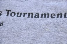 画像6: 00s M&N Augustine Foundation Sporting Clays Tournament リンガーTシャツ 杢グレー×黒 M (6)