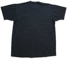 画像3: 90s USA製 JERZEES 無地 ポケットTシャツ 黒 L (3)