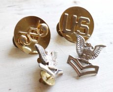 画像4: 米軍 U.S.AIR FORCE&U.S.ARMY ミリタリー ピンズ 7個セット (4)