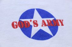 画像4: 90s USA製 GOD'S ARMY Tシャツ 白 L (4)