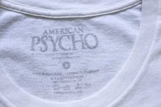 画像5: AMERICAN PSYCHO アメリカン サイコ コットンTシャツ 白 L (5)