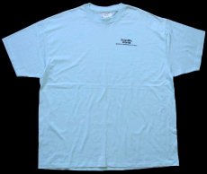 画像2: 90s Hanes Scientific Atlanta SEAWOLF MONITORING SYSTEM 潜水艦 Tシャツ 水色 XXL★特大 (2)