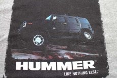 画像4: 00s メキシコ製 Championチャンピオン HUMMER H2 ハマー コットン リンガーTシャツ 杢グレー×黒 L (4)