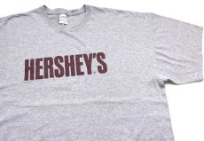 画像1: HERSHEY'Sハーシーズ ロゴ Tシャツ 杢グレー 2XL★特大 (1)