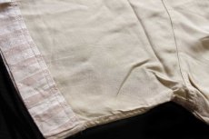 画像6: 60s Monte Carlo 織り柄 装飾 半袖 レーヨン オープンカラーシャツ ベージュ M (6)