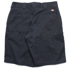 画像2: メキシコ製 Dickiesディッキーズ ワーク ショートパンツ 黒 34★08 ショーツ (2)