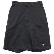 画像1: Dickiesディッキーズ ワーク ハーフパンツ 黒 32★12 ショーツ ショートパンツ (1)