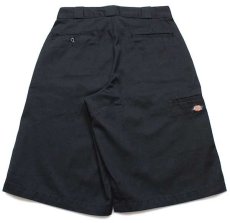 画像2: Dickiesディッキーズ ワーク ハーフパンツ 黒 30★04 ショーツ ショートパンツ (2)