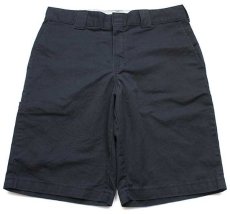 画像1: メキシコ製 Dickiesディッキーズ ワーク ショートパンツ 黒 34★08 ショーツ (1)