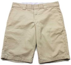 画像1: Dickiesディッキーズ ワーク ショートパンツ デザートサンド 34★24 ショーツ (1)