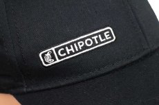 画像5: CHIPOTLE ロゴ刺繍 オーガニックコットンキャップ 黒 (5)