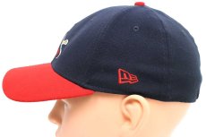 画像3: NEW ERA 39THIRTY MLB St. Louis Cardinals 刺繍 ツートン 切り替え ベースボールキャップ 濃紺×赤 S-M (3)