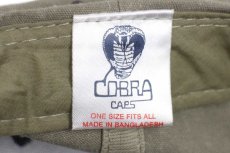 画像5: デッドストック★COBRA CAPS 無地 ツートン 切り替え ウォッシュ加工 コットンキャップ グレーベージュ×チャコールグレー★A (5)