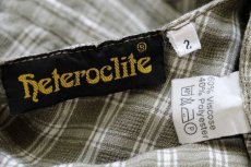 画像5: heteroclite チェック ロング レーヨン×ポリエステル ワンピース 2 (5)