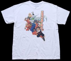 画像2: DRAGONBALL Z ドラゴンボールZ 孫悟空 孫悟飯 ピッコロ クリリン ヤムチャ キャラクター コットンTシャツ 白 L (2)