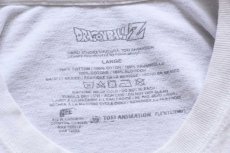 画像5: DRAGONBALL Z ドラゴンボールZ 孫悟空 孫悟飯 ピッコロ クリリン ヤムチャ キャラクター コットンTシャツ 白 L (5)