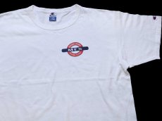 画像1: 90s Championチャンピオン MFS MOORESTOWN FRIENDS SCHOOL バインダーネック コットンTシャツ 白 XXL★特大 (1)