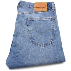 画像2: メキシコ製 Levi'sリーバイス 501 '93 リペア&USED加工 ストレッチ デニムパンツ w34 L30★SDP2692 (2)