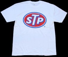 画像2: STP ロゴ コットンTシャツ 白 L (2)