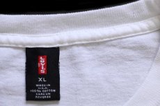 画像5: 00s USA製 Levi'sリーバイス AIR MOON SAFARI コットン バンドTシャツ 白 XL (5)