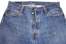 画像4: 00s Levi'sリーバイス 501 ペンキ飛び デニムパンツ w36 L34★SDP2730 (4)