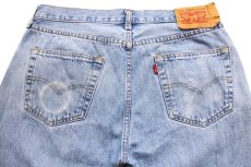 画像5: Levi'sリーバイス 501 ダメージ デニムパンツ w33 L34★SDP2691 (5)