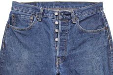 画像4: Levi'sリーバイス 501 ストレッチ デニムパンツ w33 L32★SDP2718 (4)