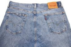 画像5: メキシコ製 Levi'sリーバイス 501 '93 リペア&USED加工 ストレッチ デニムパンツ w34 L30★SDP2692 (5)