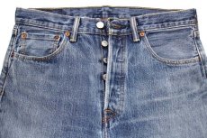 画像4: Levi'sリーバイス 501 ダメージ デニムパンツ w32 L30★SDP2748 (4)