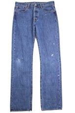 画像2: Levi'sリーバイス 501 ペンキ飛び デニムパンツ w32 L34★SDP2784 (2)