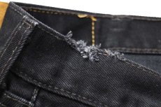 画像7: メキシコ製 Levi'sリーバイス 501 ブラック デニムパンツ w38 L30★SDP2772 (7)