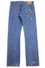 画像3: Levi'sリーバイス 501 ペンキ飛び デニムパンツ w32 L34★SDP2784 (3)