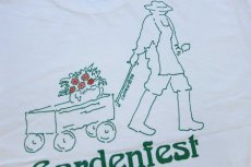 画像4: 90s USA製 Hanes Gardenfest COPPER アート コットンTシャツ 生成り XL (4)