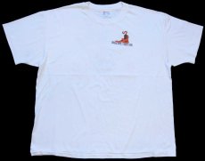 画像2: 90s USA製 Hanes SHRINE CIRCUS CATCH THE MAGIC フリーメイソン シュライナー サーカス ピエロ Tシャツ 白 XL (2)