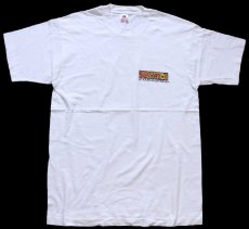 画像2: 90 USA製 RASta-MON CONDOMS ラスタ ガンジャ コンドーム コットンTシャツ 白 L (2)