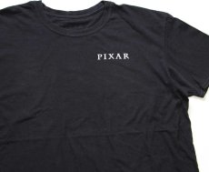 画像3: DISNEYディズニー PIXAR TOY STORYトイストーリー MONSTERS,INC.モンスターズインク Carsカーズ ムービー ロゴ コットンTシャツ 黒 L (3)