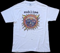 画像2: 00s sublime 40oz. To Freedom SKUNK RECORDS 両面プリント コットン バンドTシャツ 白 M (2)