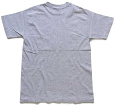 画像3: 90s USA製 The Cotton Exchange MIZZOU コットン×レーヨン Tシャツ 杢グレー M (3)