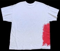 画像3: 00s SHARK ATTACK サメ ギミック コットンTシャツ 白 XL (3)