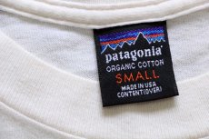 画像5: 90s USA製 patagoniaパタゴニア CHOOSE ORGANIC COTTON アート オーガニックコットンTシャツ 生成り S (5)