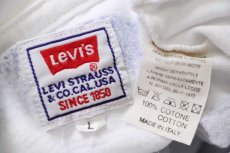 画像4: 90s イタリア製 Levi'sリーバイス オールオーバープリント コットンTシャツ 白★ユーロ (4)