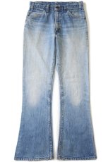 画像2: 70s USA製 Levi'sリーバイス 646 デニムパンツ w31 L32★ベルボトム フレア (2)